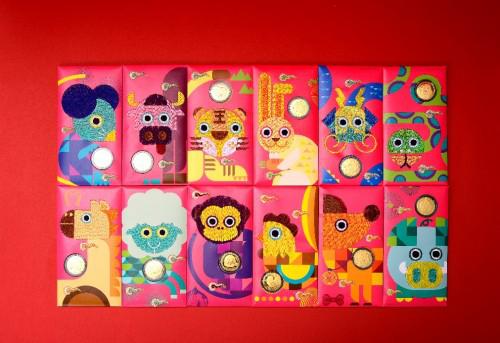 金鼠迎新春贺岁,中国黄金金鼠贺岁