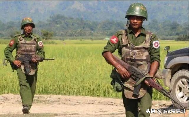 缅甸国防军使用的制式步枪,缅甸为什么会有95步枪