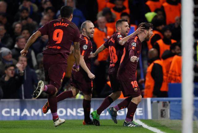 2018年巴萨逆转切尔西,切尔西4:0逆转巴萨夺冠