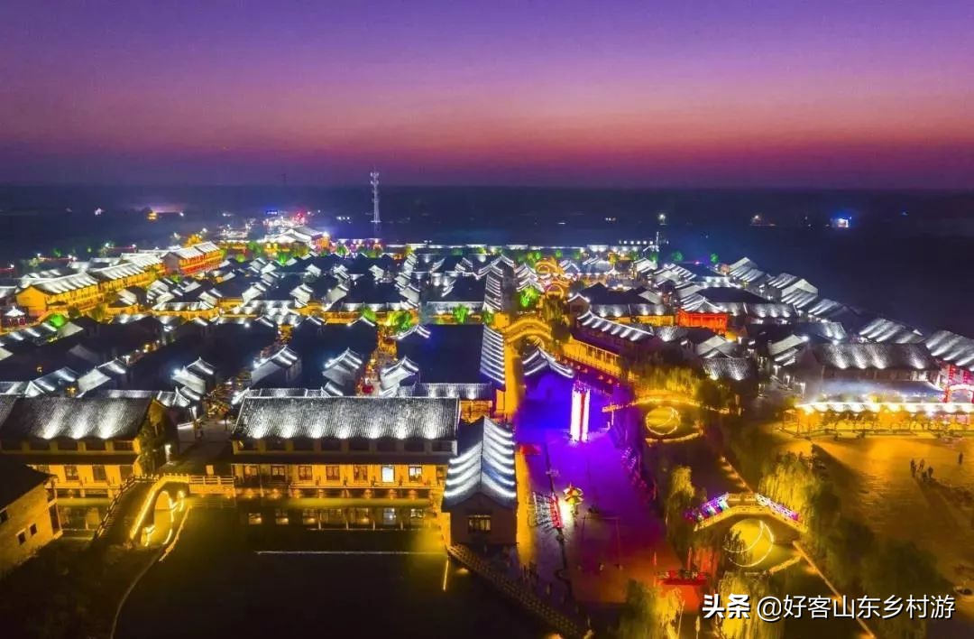 魏集古村落新年花灯,滨州魏集古村落春节旅游
