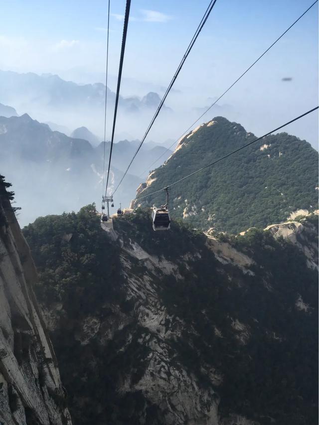 华山自驾最惊险的道路,华山最惊险的公路