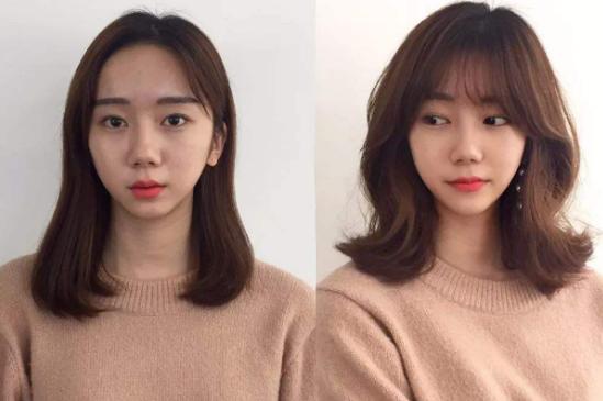 剪刘海教程法式八字刘海适合方脸,什么刘海能修饰脸颊还能露出刘海