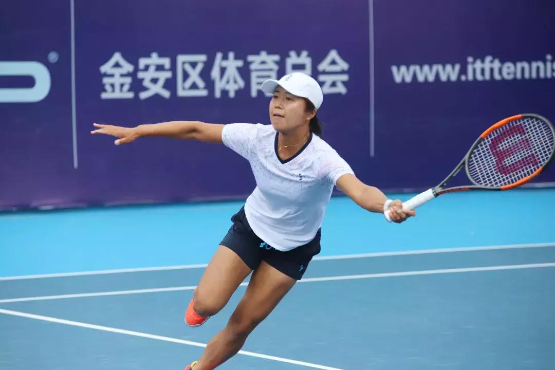 2019国际网球金安公开赛女单比赛激战正酣！