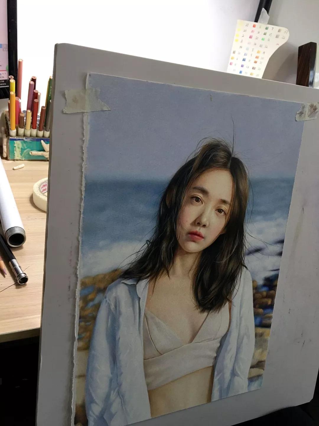 彩铅人物女孩教程视频,用彩铅画动漫人物天使恶魔