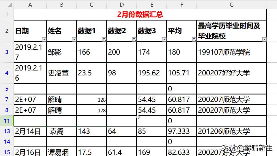 excel数据的收集与整理方法,excel技巧之数据整理技巧