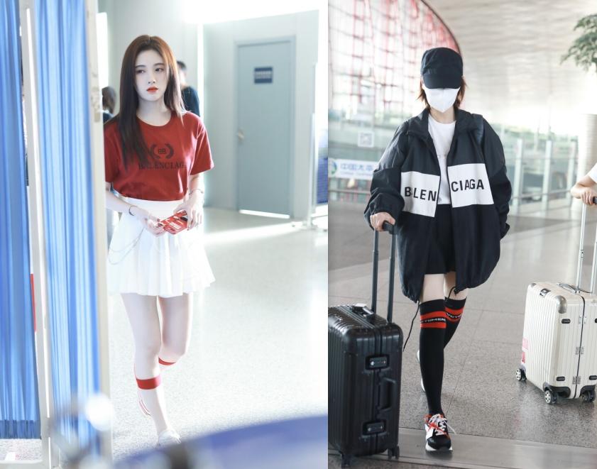 冬款穿裙子的袜子搭配,今年穿裙子流行的袜子穿搭