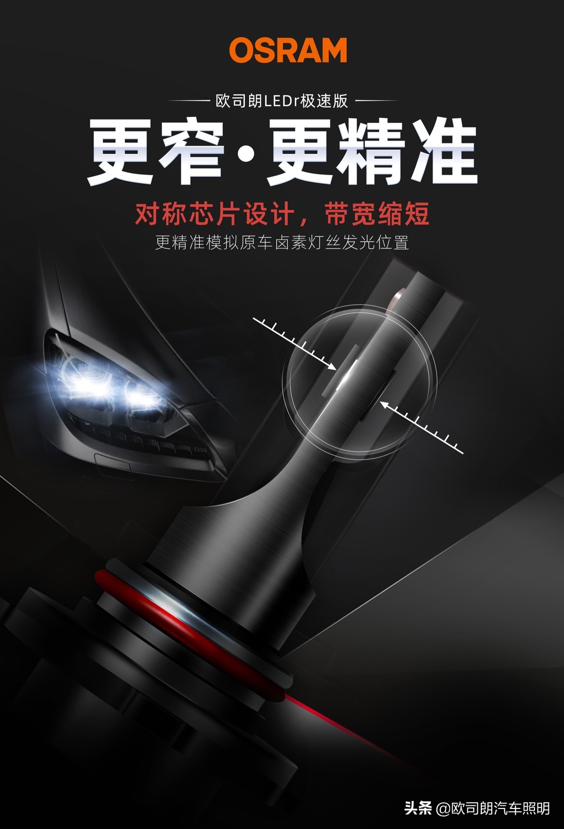 欧司朗极速版激光大灯评测,欧司朗led车灯迅亮者极速版