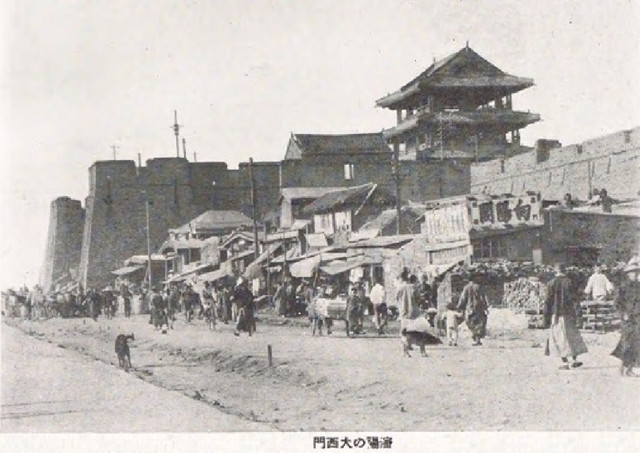 沈阳老照片怀远门外,沈阳历史影像