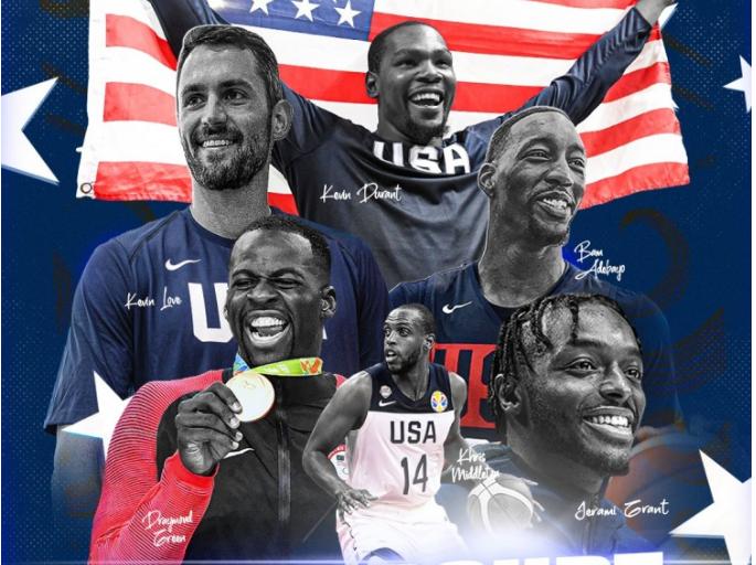 美国男篮恩比德球衣,美国男篮詹姆斯球衣