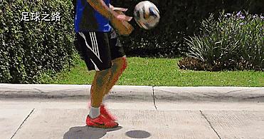 小孩足球颠球入门基本功,初学足球颠球技巧小学生