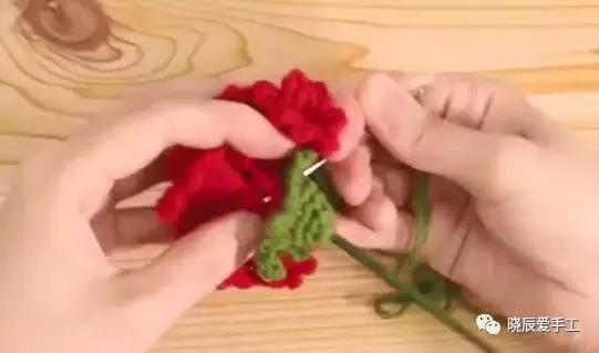 钩针康乃馨花束图解,母亲节康乃馨花束手工制作简单