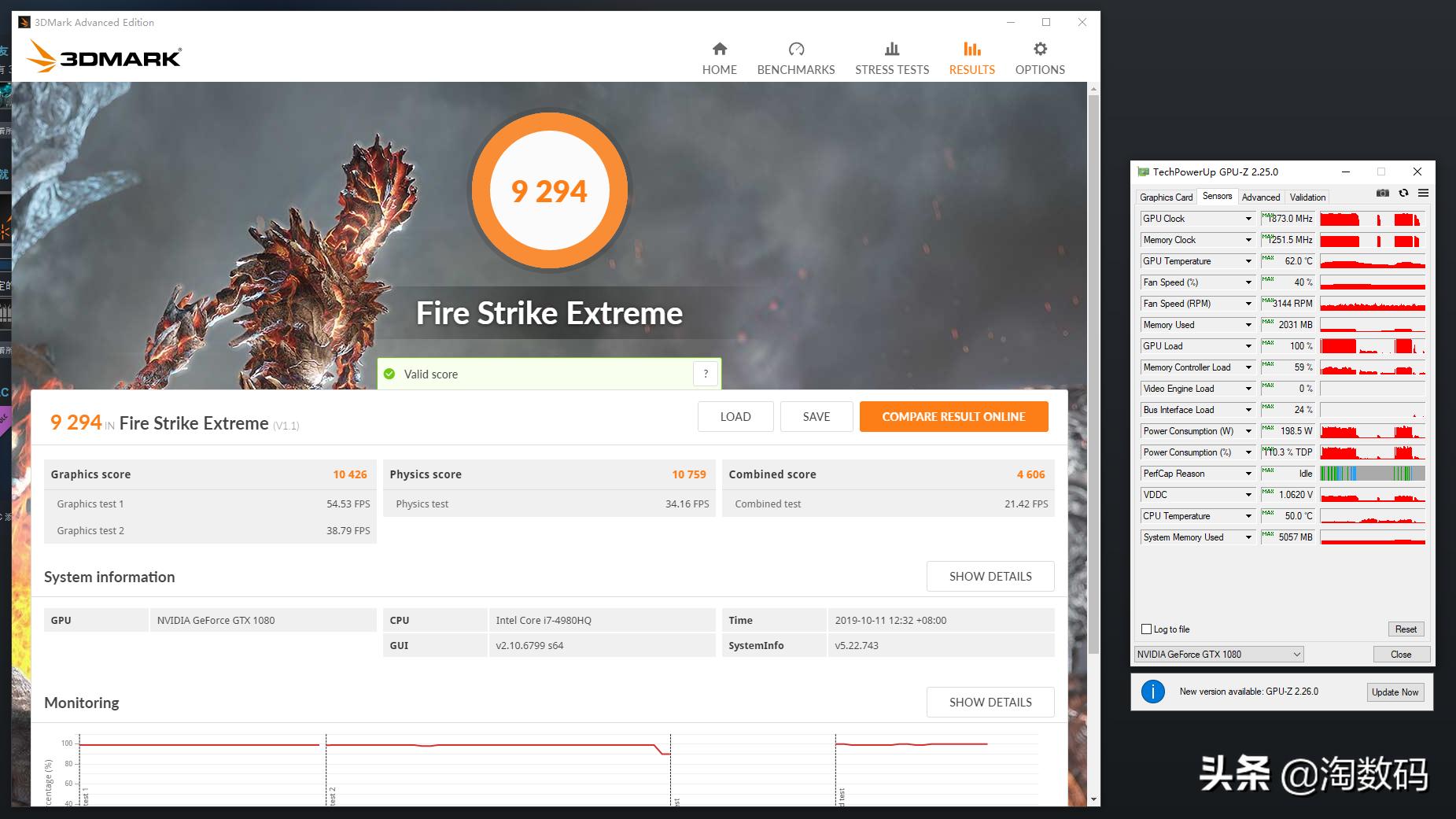 10606g新款鲁大师显卡跑分7w,gtx1080跑分鲁大师