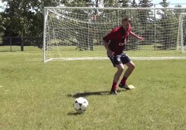 停球地滚球教学,停球高空球