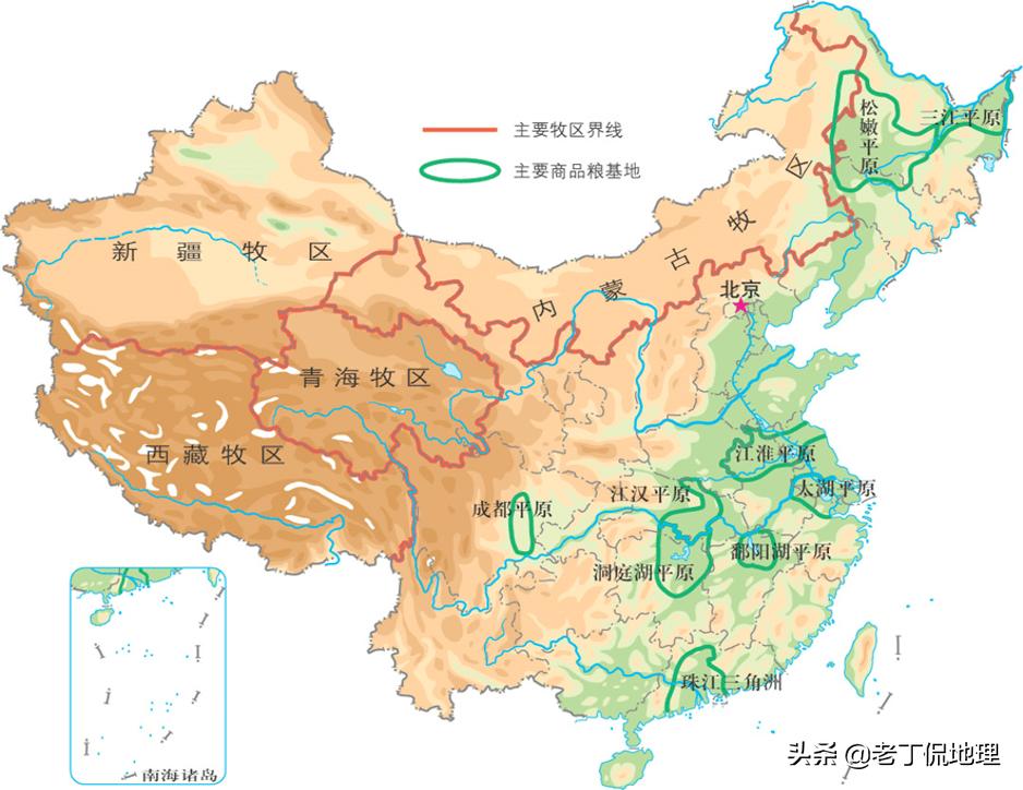高中地理用什么地图,如何看懂高中地理地图