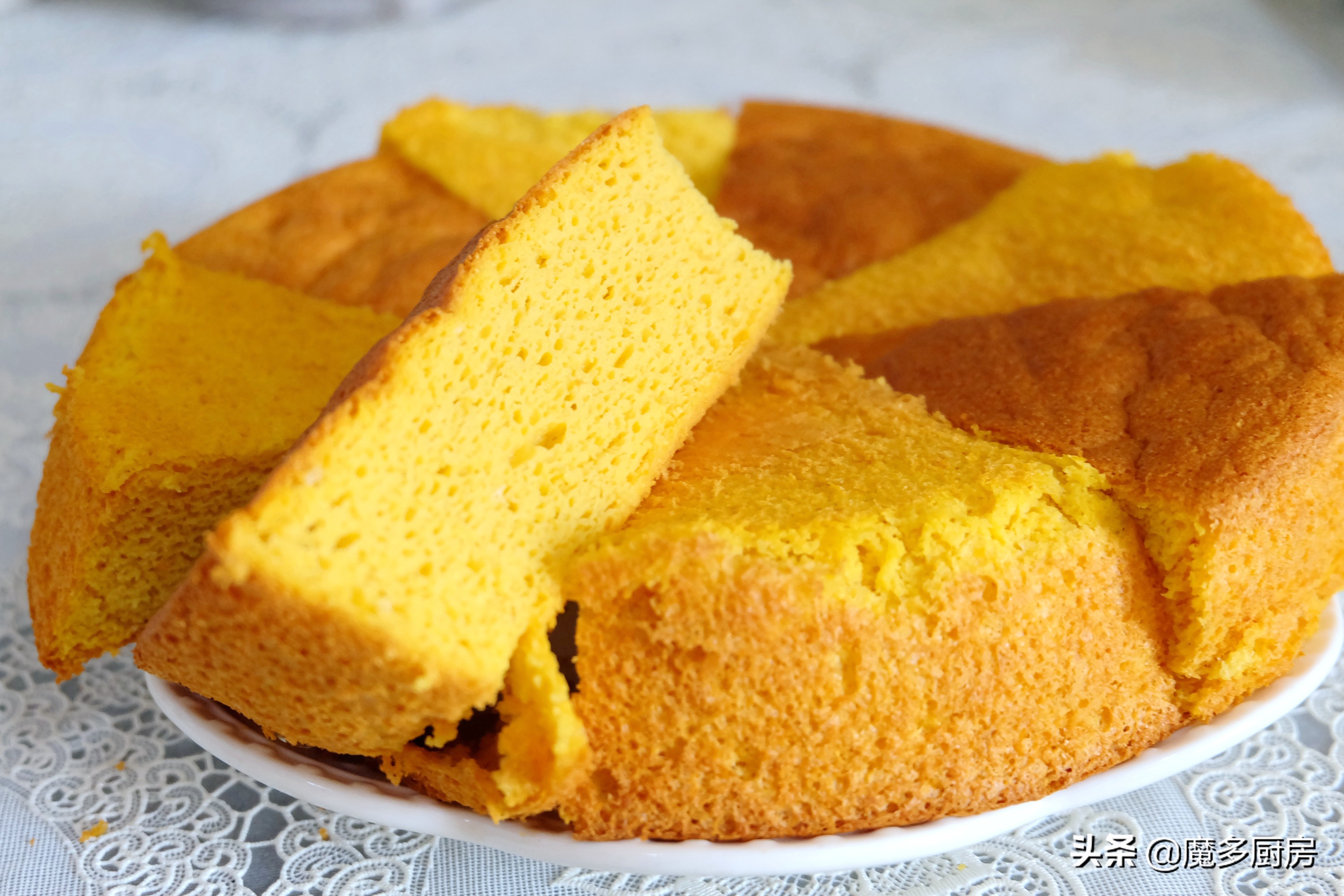 无糖粗粮蛋糕,无糖杂粮蛋糕的做法烤箱家庭版