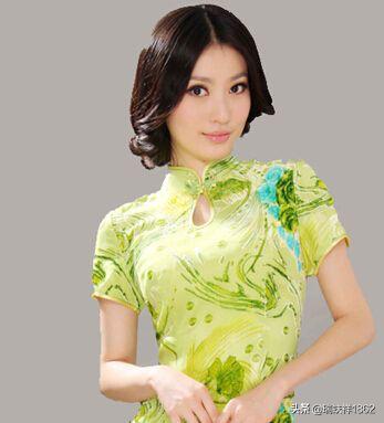 旗袍的发型搭配鱼骨辫,搭配儿童旗袍的发型