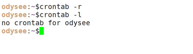 linuxcron定时任务,linux中crontab命令详解