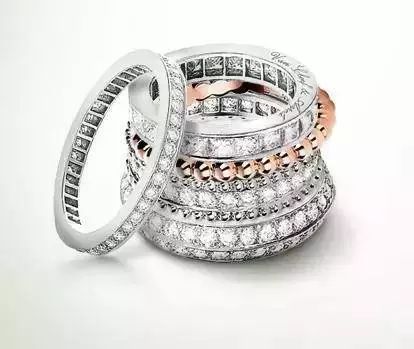 钻石戒指戒托经典款式,戒指经典款式