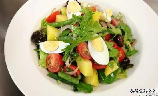 减肥又营养的早餐沙拉,减肥餐简单易做沙拉