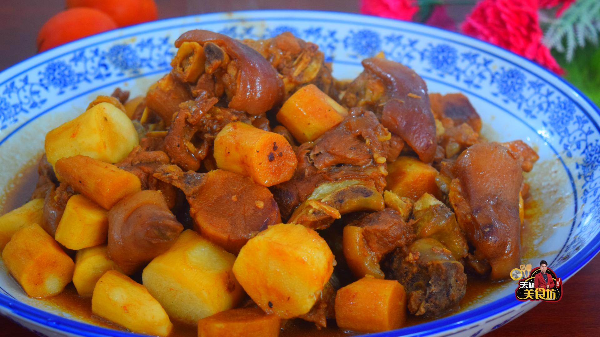 山药和猪脚怎么做法才好吃,爱吃猪脚的请注意教你一种新做法