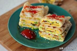 台式蛋饼，做起来简简单单，吃起来满口留香