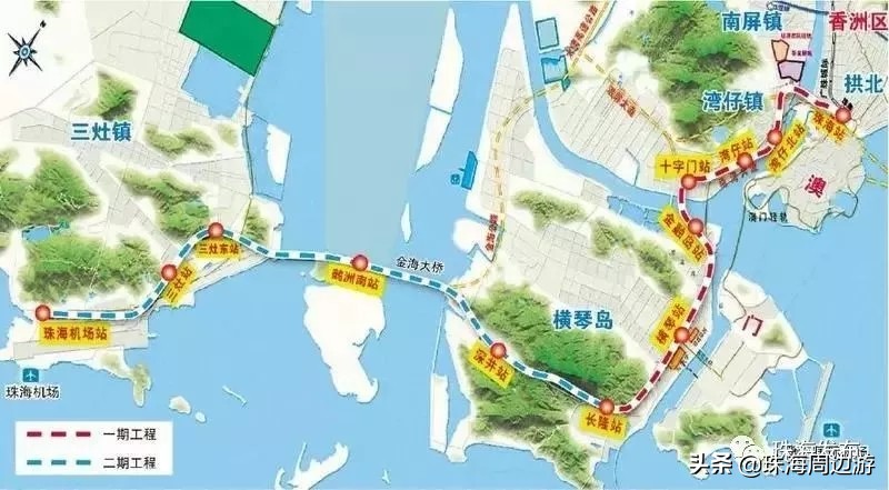 珠海直达深圳城际铁路,珠海城轨直通横琴长隆
