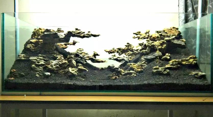 草缸造景教程：胶水造景太温柔，男人就该上电钻