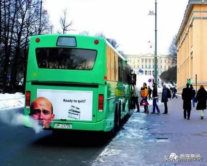 世界最有意思公交车,史上最狂野的公交车广告