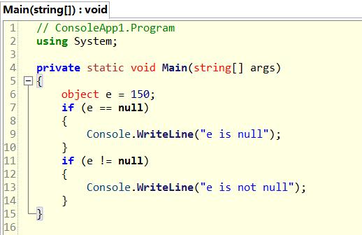 C#中的is真的是越来越强大，越来越语义化