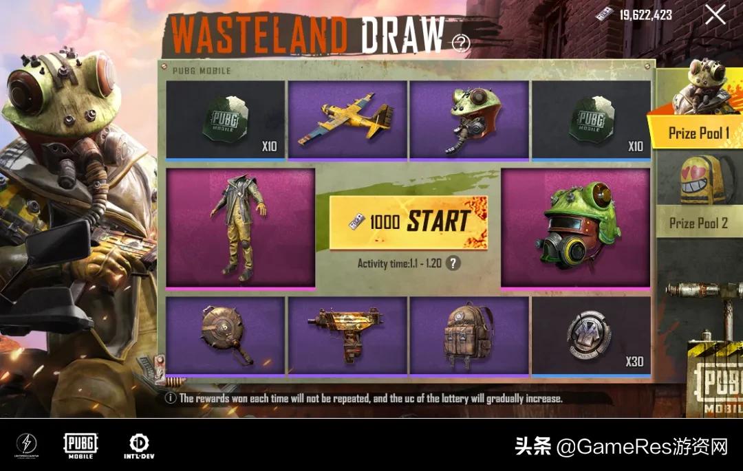 搴熷湡娓告垙鍦烘櫙璁捐,娓告垙搴熷湡鐢熷瓨鍚堥泦