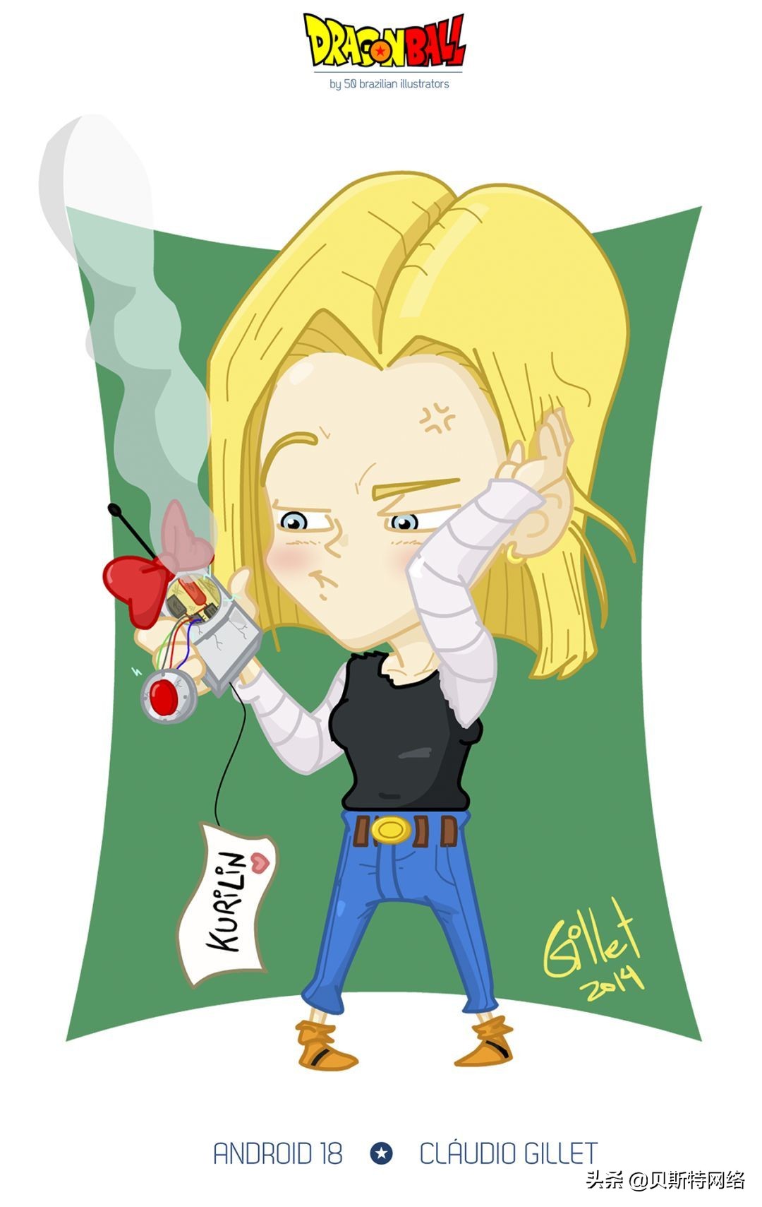 日本动漫插画师七龙珠,手绘龙珠经典插画
