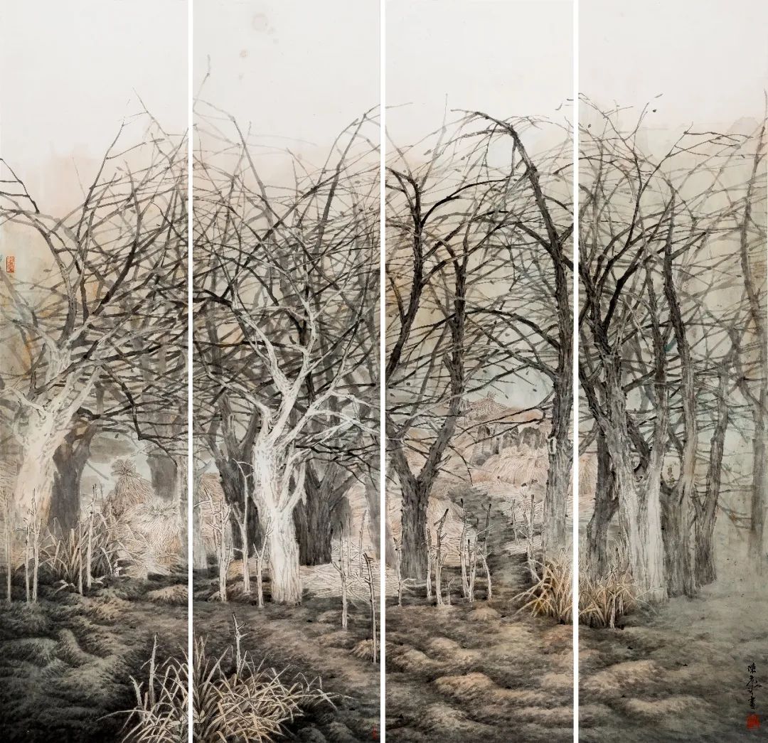 充满诗情画意的山水田园风光,慢慢体味令人陶醉的田园山水韵味