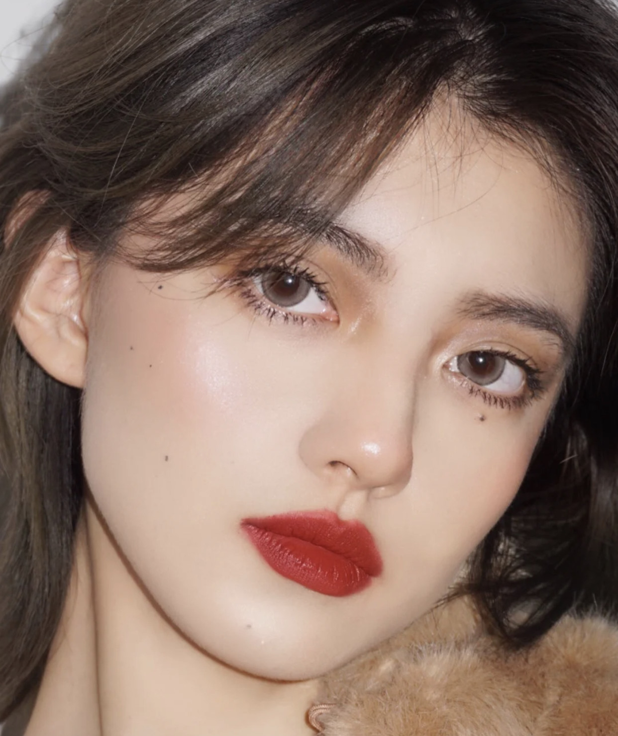 复古红棕口红小细金,复古红棕口红适合黄皮吗