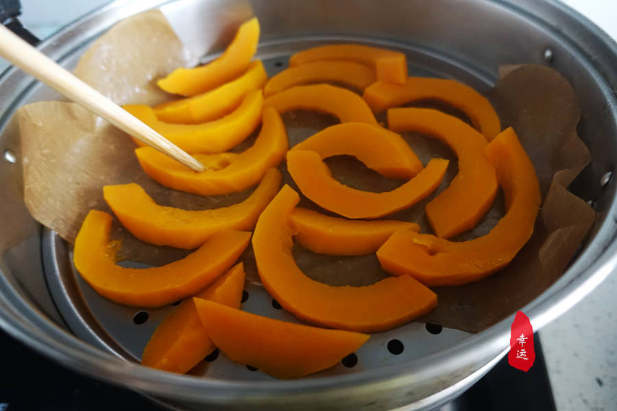 江米南瓜凉糕的做法,南瓜凉糕的制作方法全过程