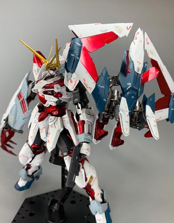 独角兽高达123号机动画,高达独角兽1号机完美形态