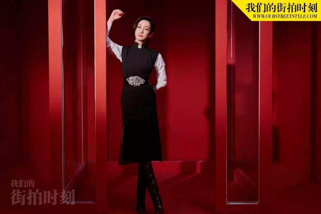 谭松韵张新成同款衣服,热依扎新剧同款黑色衣服