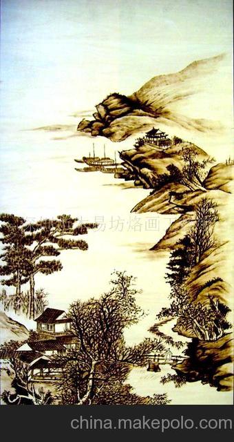 烙画作品大全集,烙画精品100幅