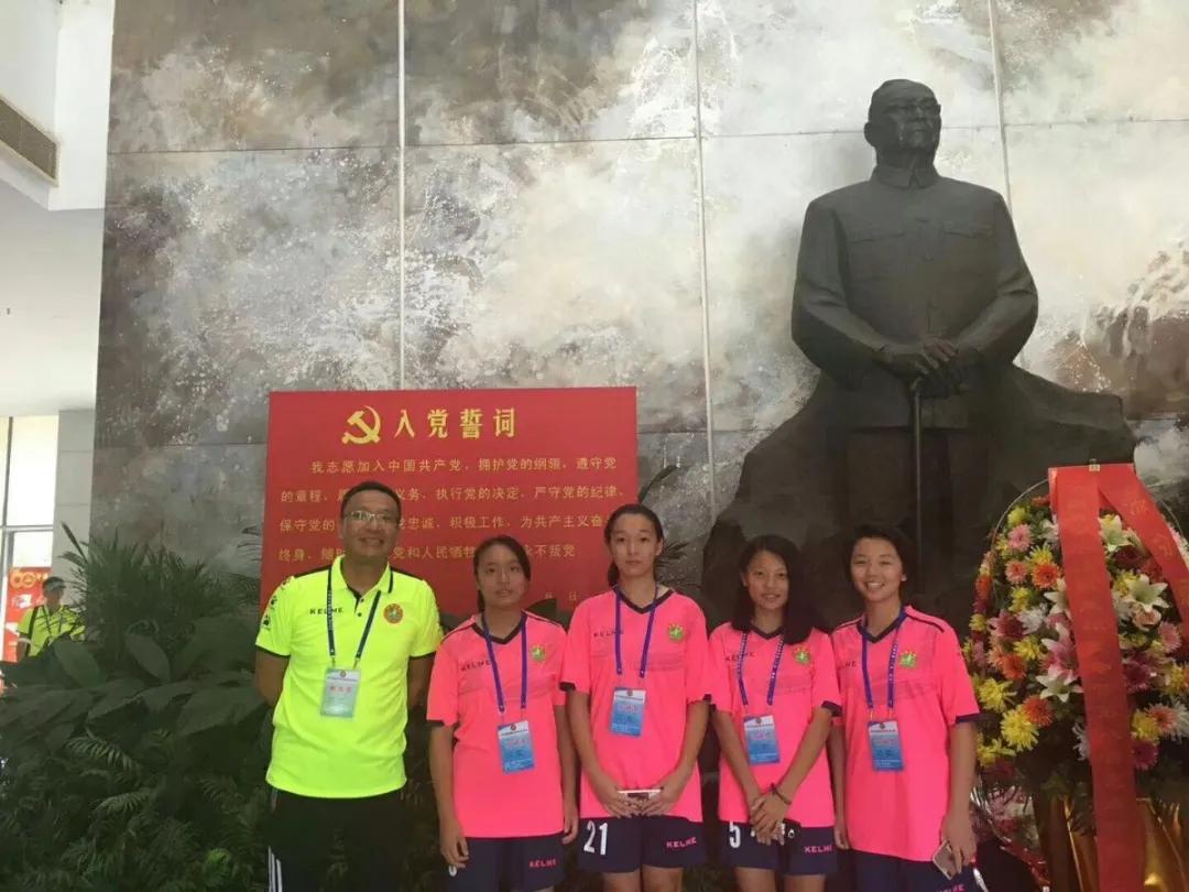 绿茵梦想足球俱乐部,女足校园足球选拔