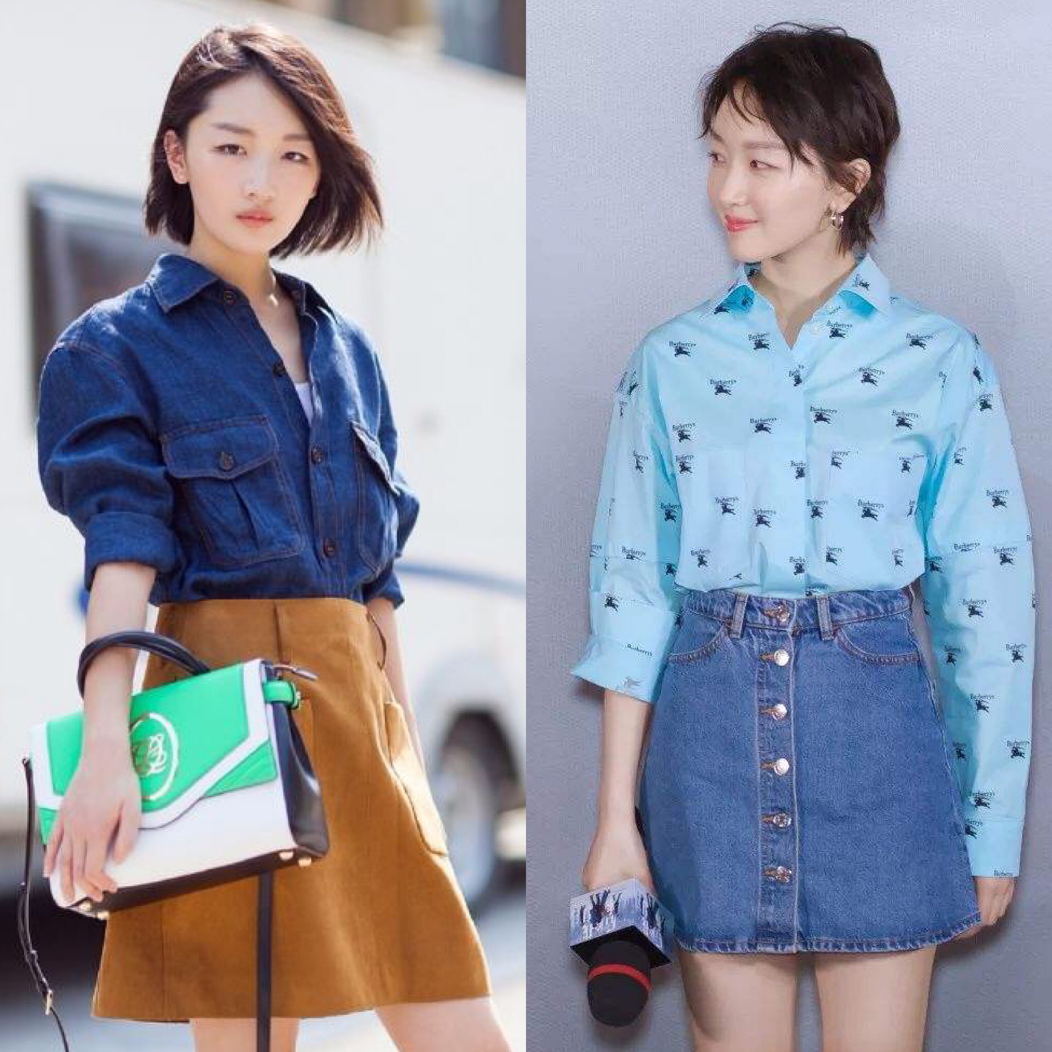 又矮又瘦的身材怎样穿衣搭配？来跟周冬雨学穿搭，时髦又显高