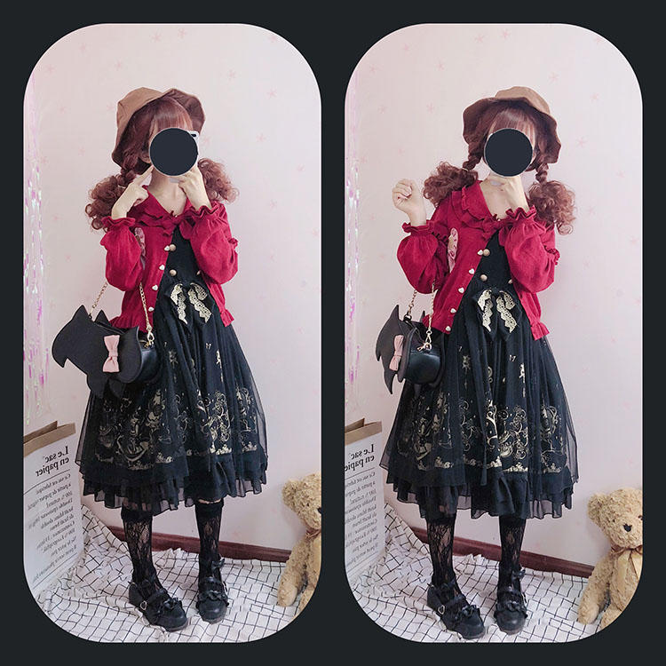 lolita春日外套搭配,lolita穿搭小技巧