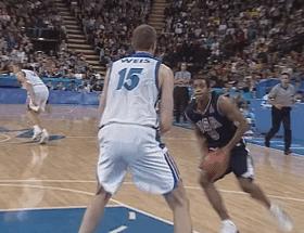 nba2kol文斯卡特98版扣篮动作,文斯卡特大风车扣篮背后角度