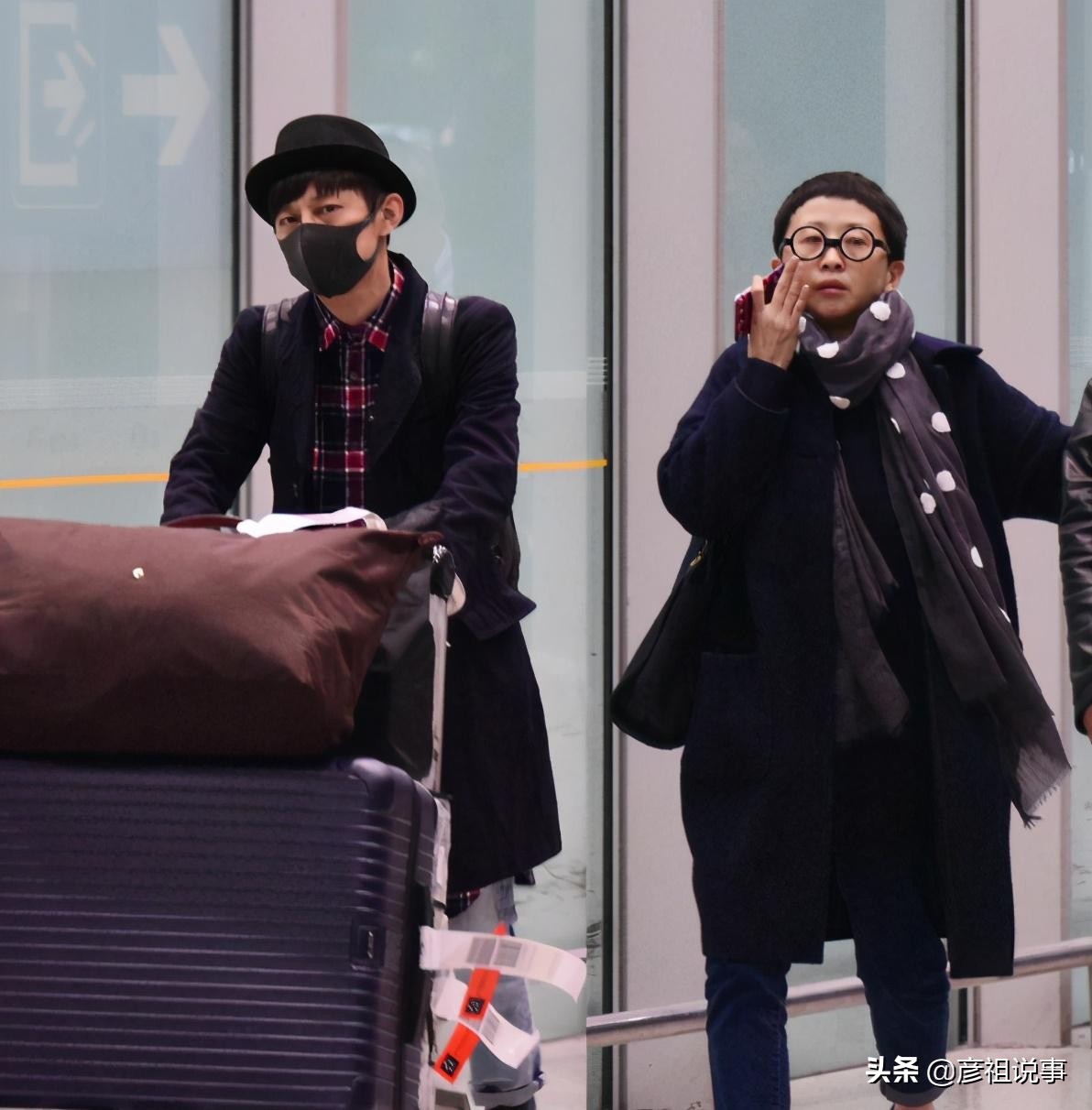 何炅恋情曝光，深夜被拍到一起回去，疑似同居？