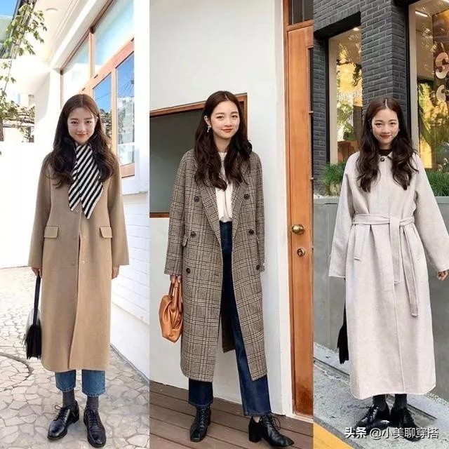来自韩国的小个子博主，她的chic风穿搭，保暖又时尚，值得借鉴
