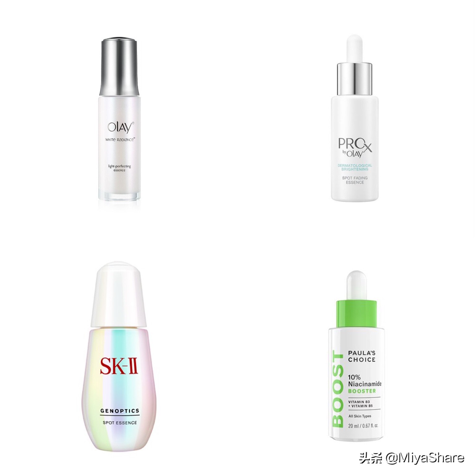 各种美白成分抗衰成分禁忌表,美容保湿抗衰产品要看哪些成分