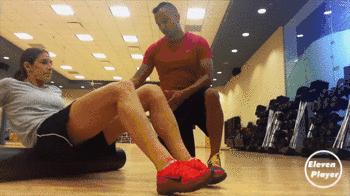 足球运动员的健身房训练方法,足球运动员恢复训练有氧