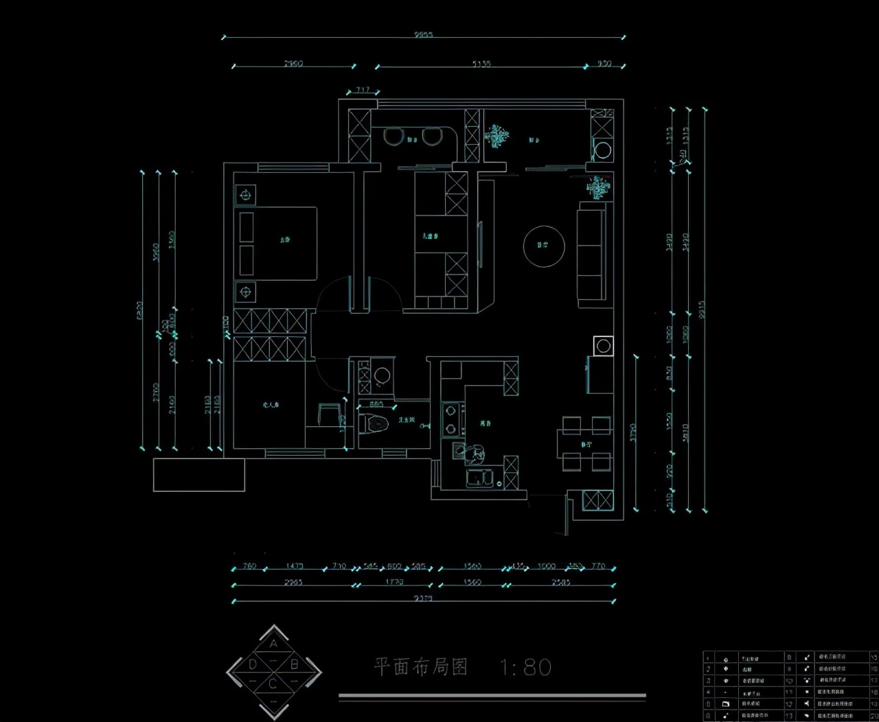 十万装修100平效果图,预算十万装修