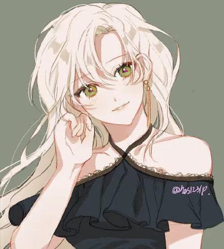 小仙女专用可爱人物头像,插画少女可爱卡通头像