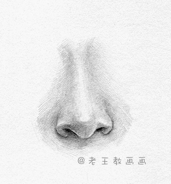 眼睛嘴巴鼻子怎么画简单又漂亮,怎么画鼻子更好看