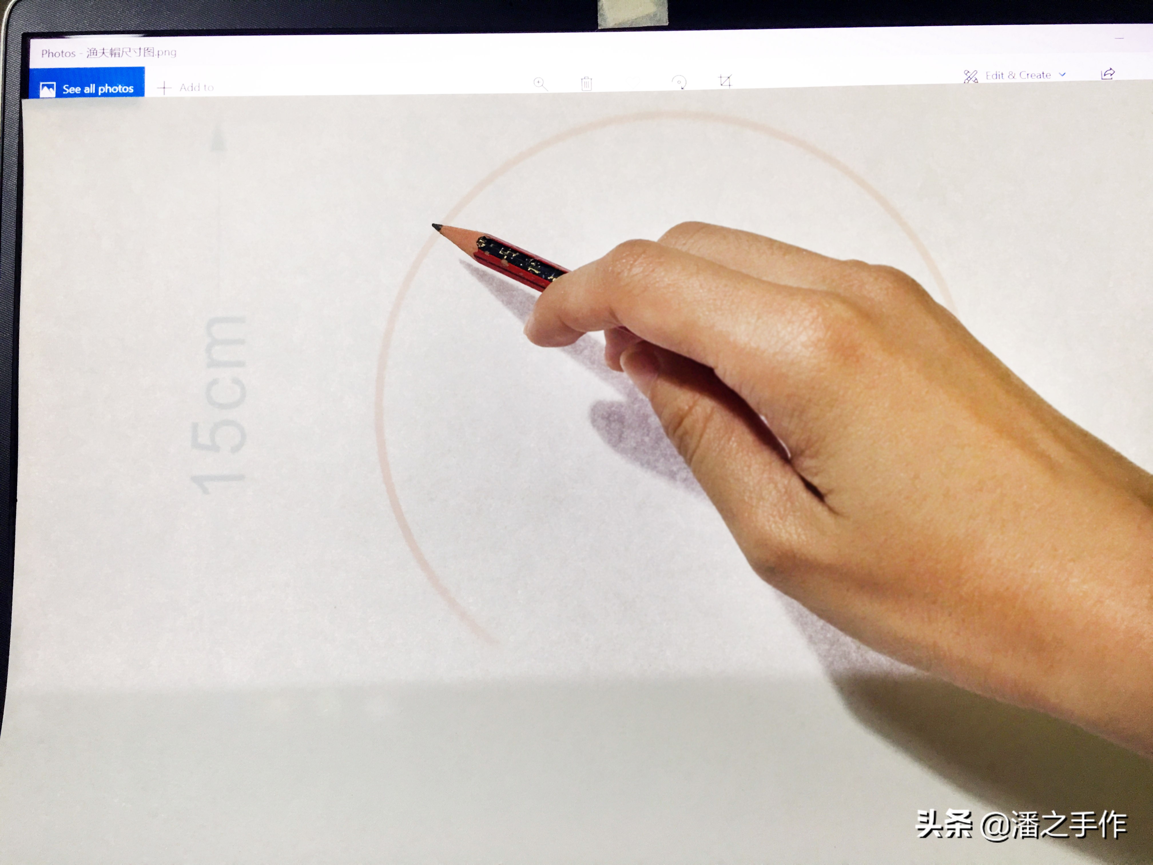 厚布料渔夫帽裁剪教程,用布料做渔夫帽的教程视频