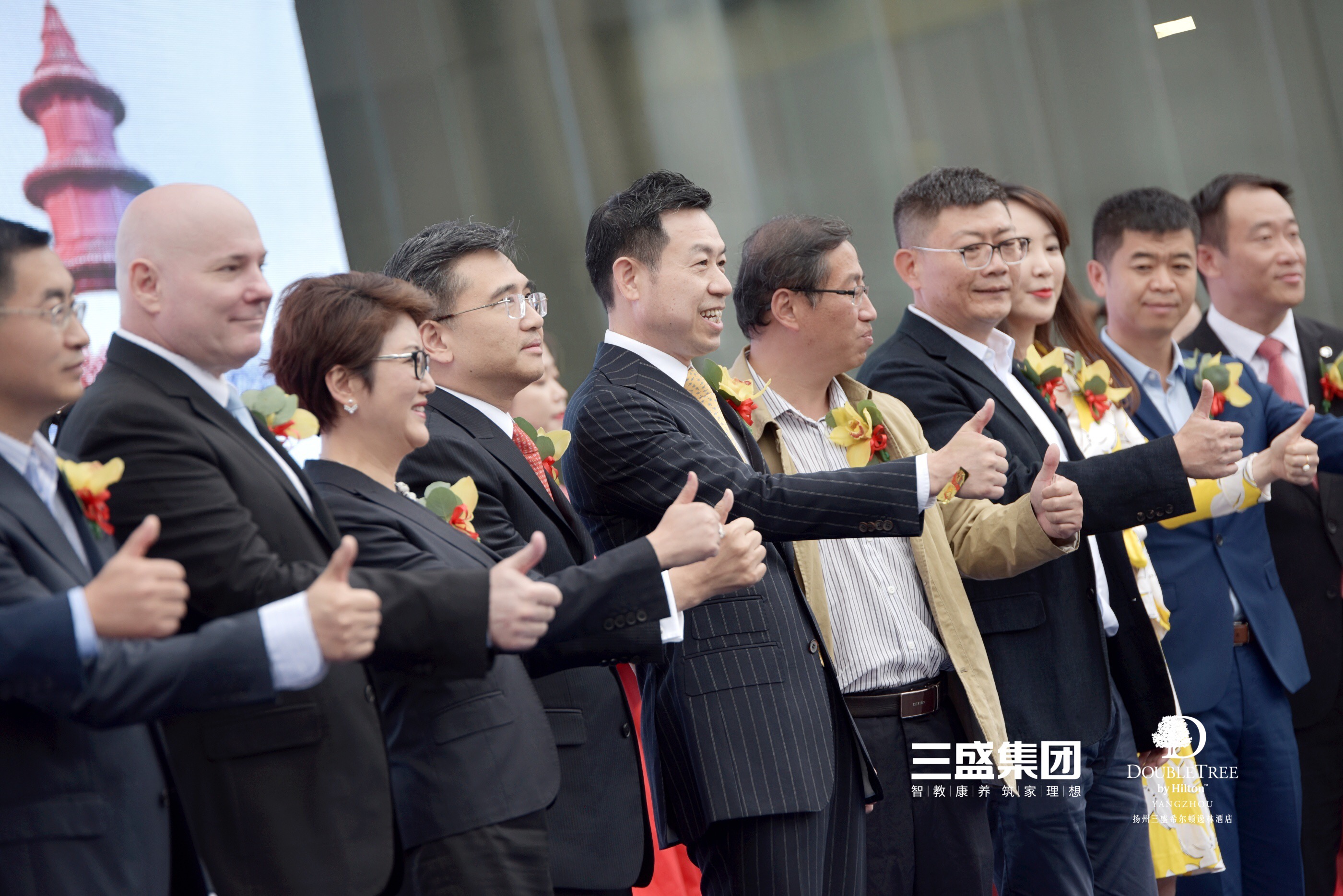 逸林为友盛放扬州扬州三盛希尔顿逸林酒店成功举办开业庆典